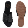 Coast & Cedar Black Slip On Flats Women Comfort Daily Wear