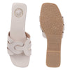 Coast & Cedar White Lightweight Flats Women Casual Slip On