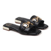 Coast & Cedar Jute Look Flats Women Comfortable Ethnic Slip On