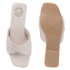Coast & Cedar White Flats Women Casual Comfort Slip On Wear