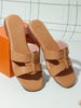 Coast & Cedar Beige Ladies Flats Slip On Lightweight Comfort